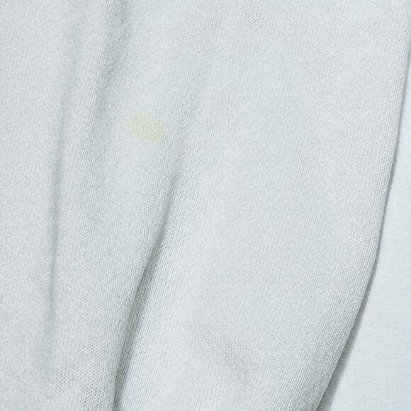 Vintage LA Gear City Logo Sweater Pullover Medium White 80s Crewneck Sweatshirt - Picture 4 of 7